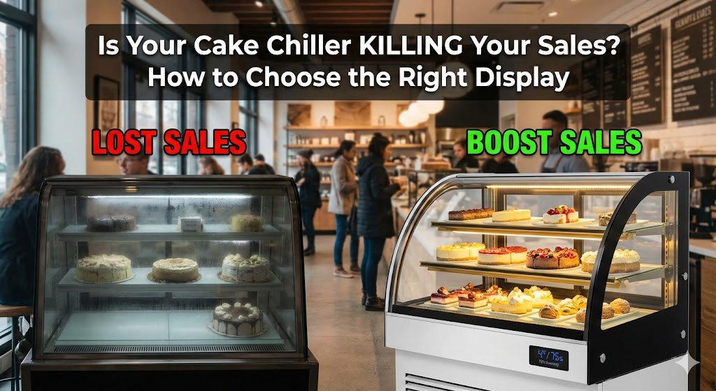 Blog Title: Is Your Cake Chiller Killing Your Sales? How to Choose the Right Display for Your Bakery