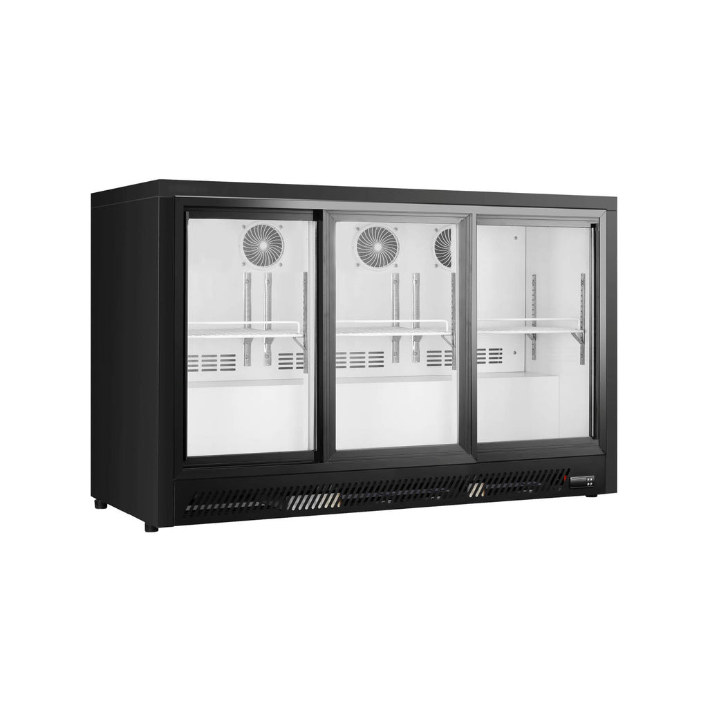 Upright Glass Door Showcase BT Ventilated Cooling Back Bar Cooler Series -  1/2/3 Doors