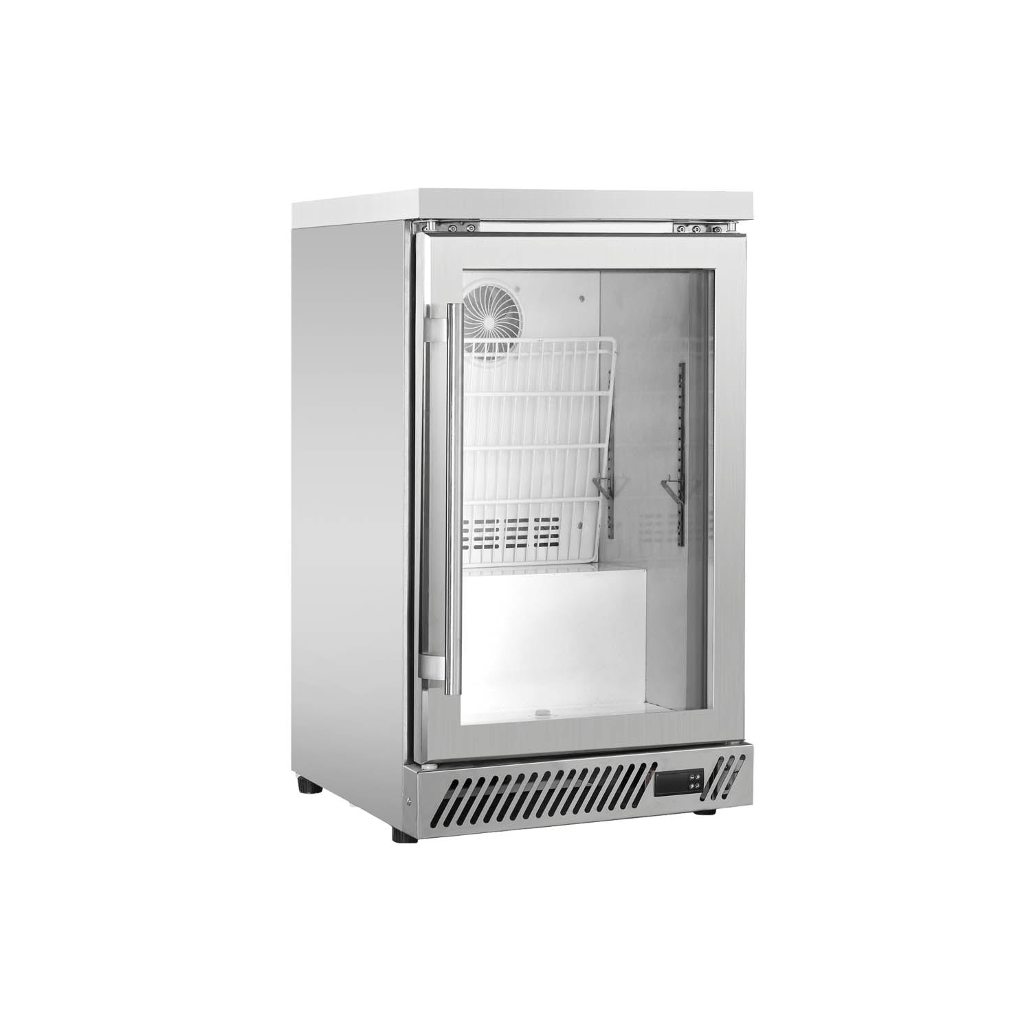 Upright Glass Door Showcase BT Ventilated Cooling Back Bar Cooler Series -  1/2/3 Doors