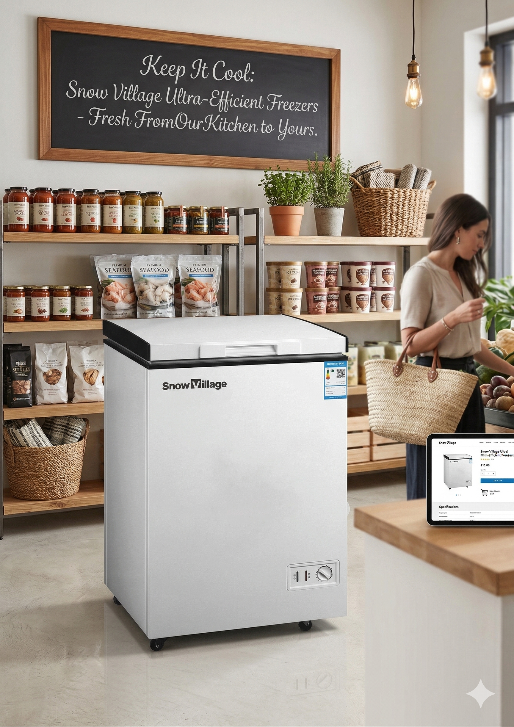 Chest Freezer BC/BD Series - Single Temperature (Single Hard Top