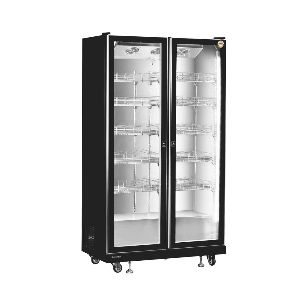 Upright Glass Door Showcase LC-B Ventilated Cooling Wine Cooler Series -  2/3 Doors