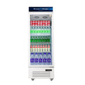 Upright Glass Door Showcase LC Ventilated Cooling Refrigerator Series - 1/2 Doors