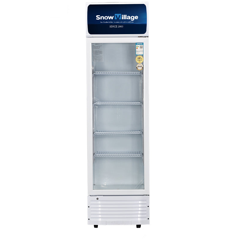 Upright Glass Door Showcase LC-A Standard Static Cooling Refrigerator Series - Single Door (Plastic Frame)