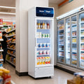 Upright Glass Door Showcase LC-A Standard Static Cooling Refrigerator Series - Single Door (Plastic Frame)